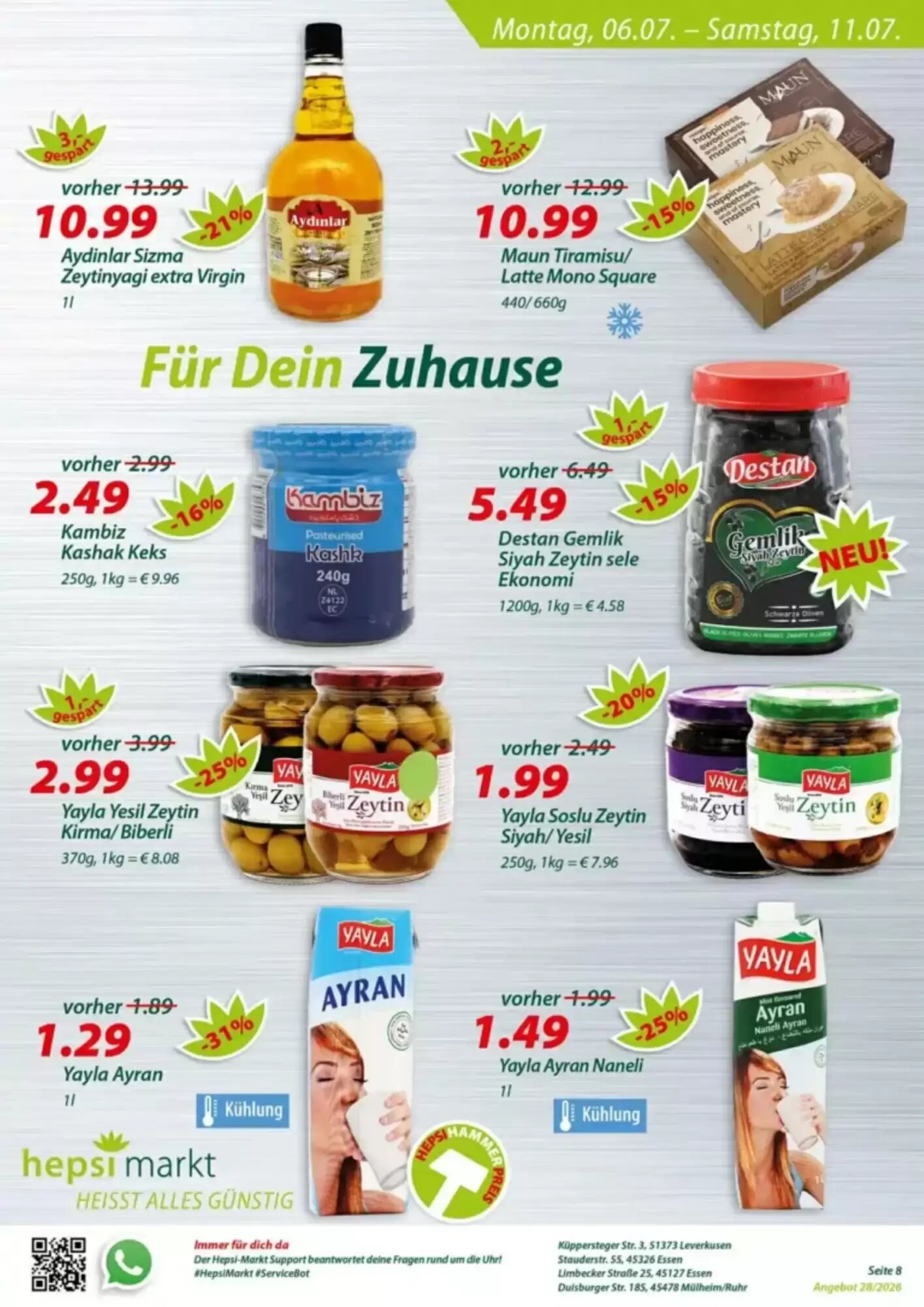 Hepsi-Markt Prospekt (ab 29.06.2026) zum Blättern - Seite 20