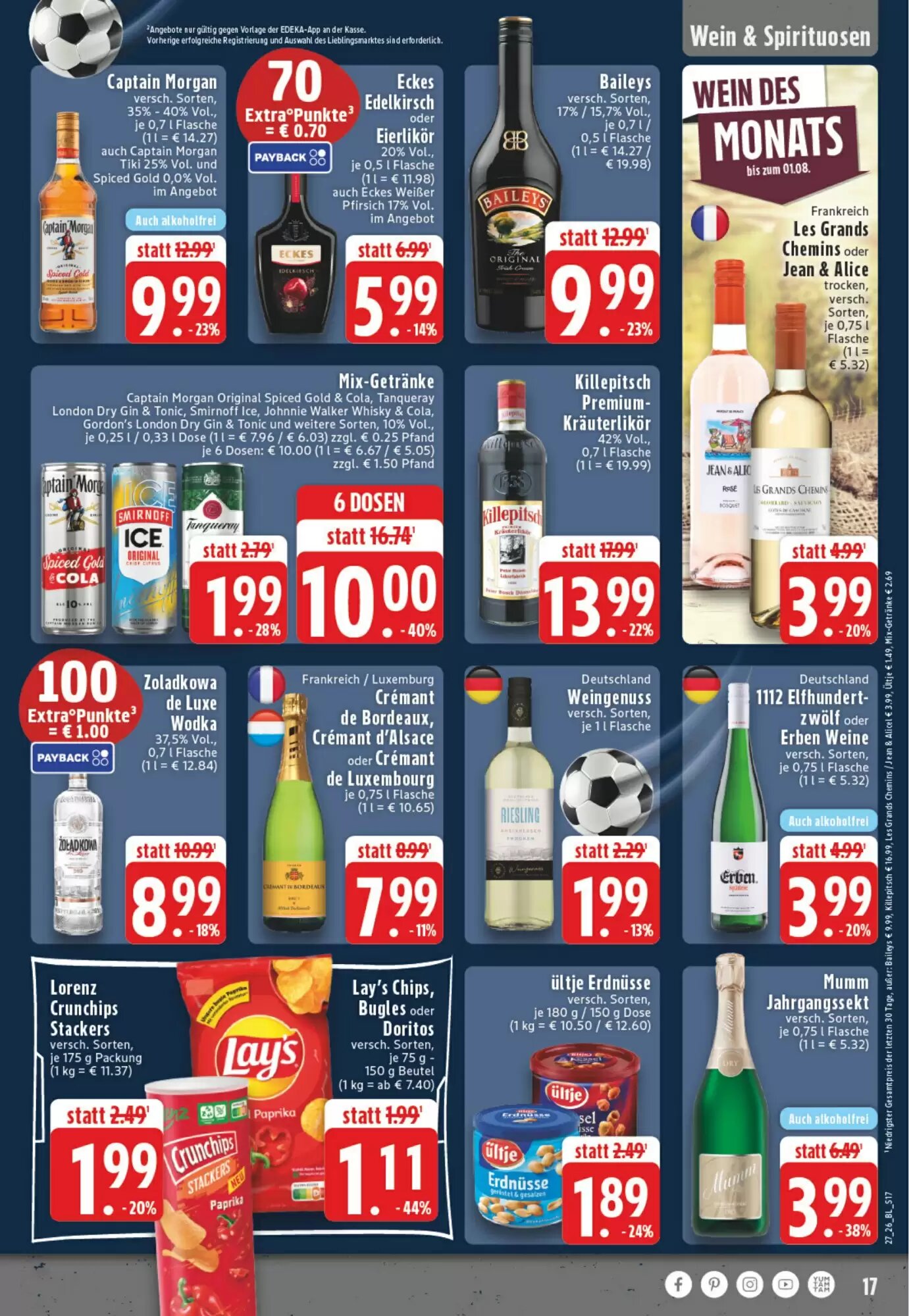 EDEKA Vogl Prospekt (ab 29.06.2026) zum Blättern - Seite 17