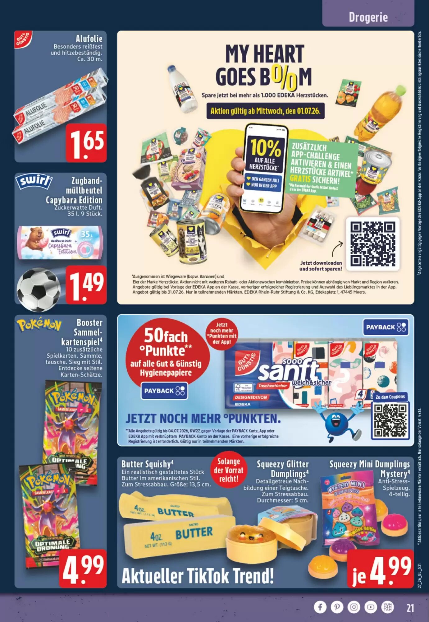 EDEKA Vogl Prospekt (ab 29.06.2026) zum Blättern - Seite 21