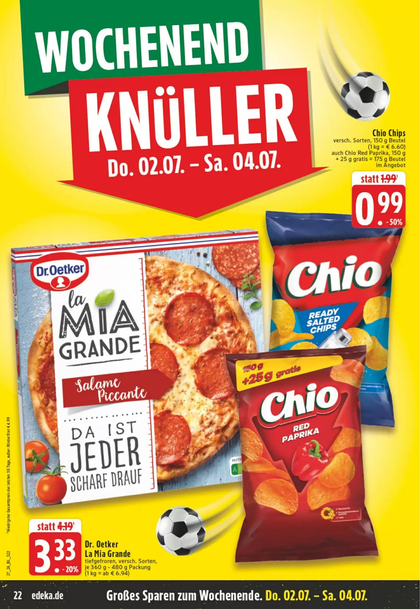 EDEKA Vogl Prospekt (ab 29.06.2026) zum Blättern - Seite 22