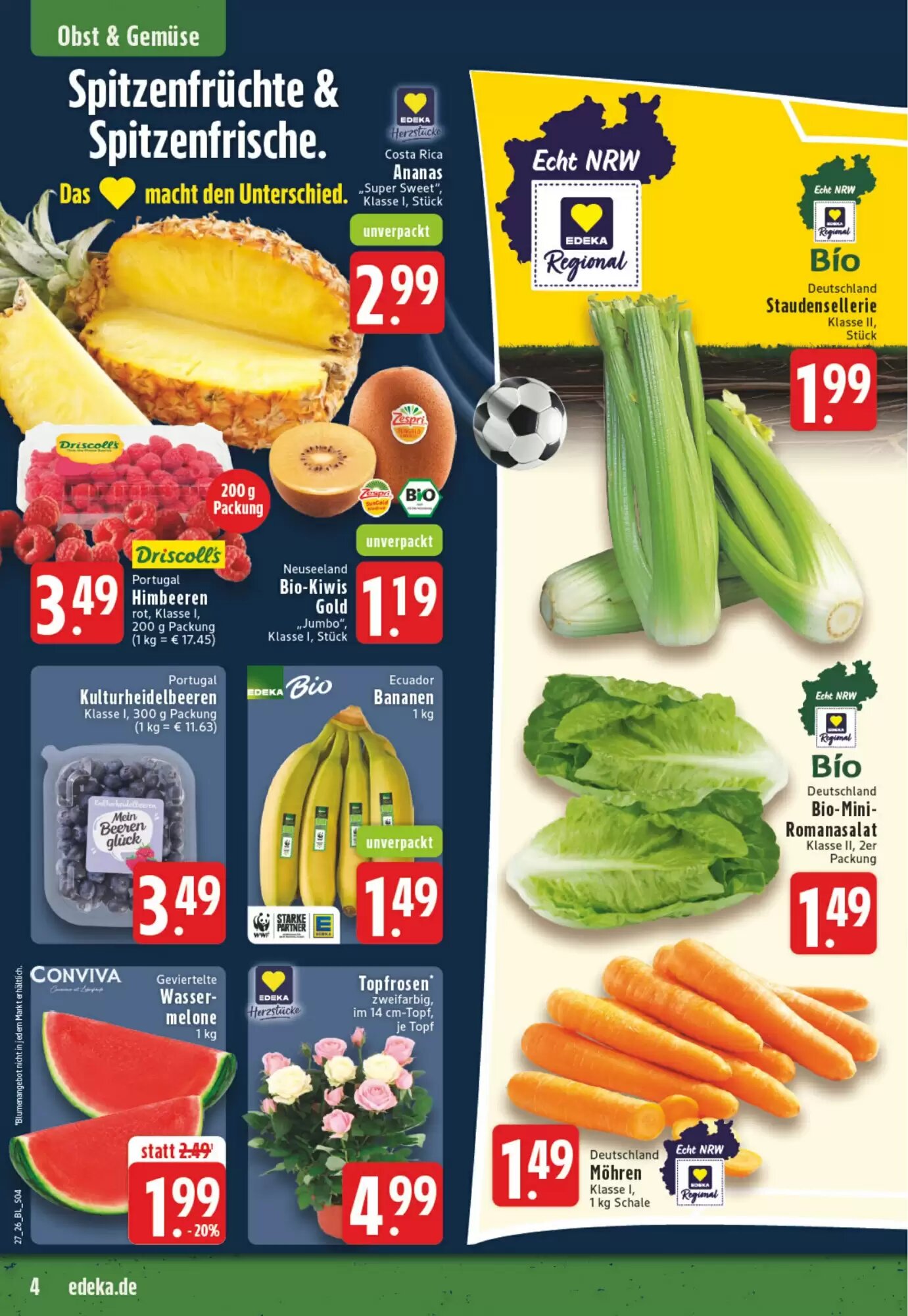 EDEKA Vogl Prospekt (ab 29.06.2026) zum Blättern - Seite 4