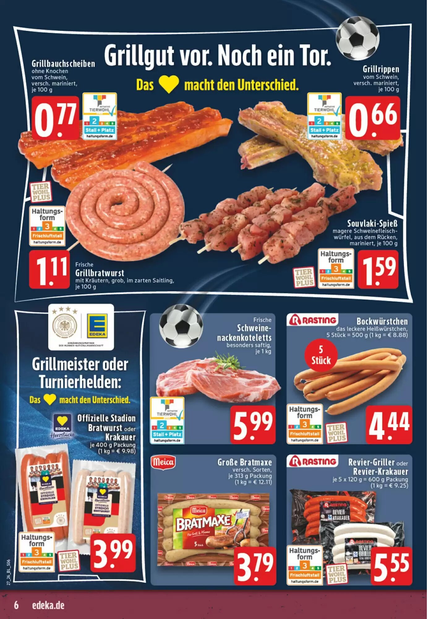 EDEKA Vogl Prospekt (ab 29.06.2026) zum Blättern - Seite 6