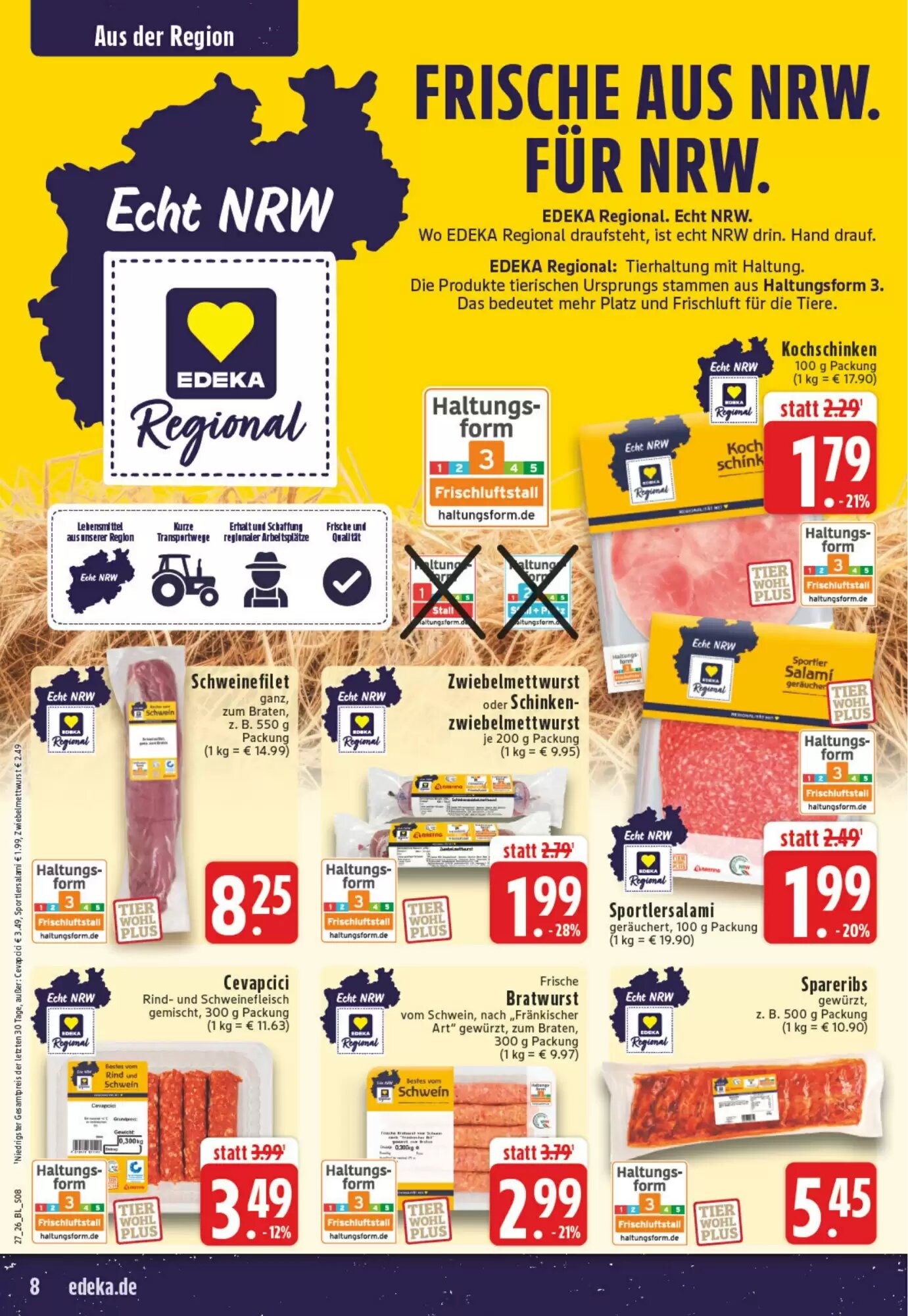 EDEKA Vogl Prospekt (ab 29.06.2026) zum Blättern - Seite 8