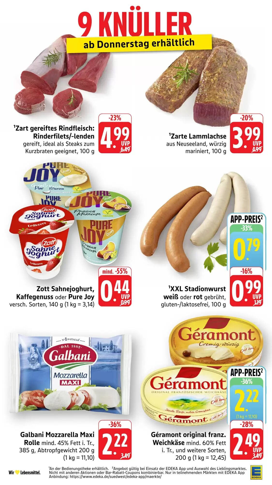 Edeka Stenger Prospekt (ab 29.06.2026) zum Blättern - Seite 44