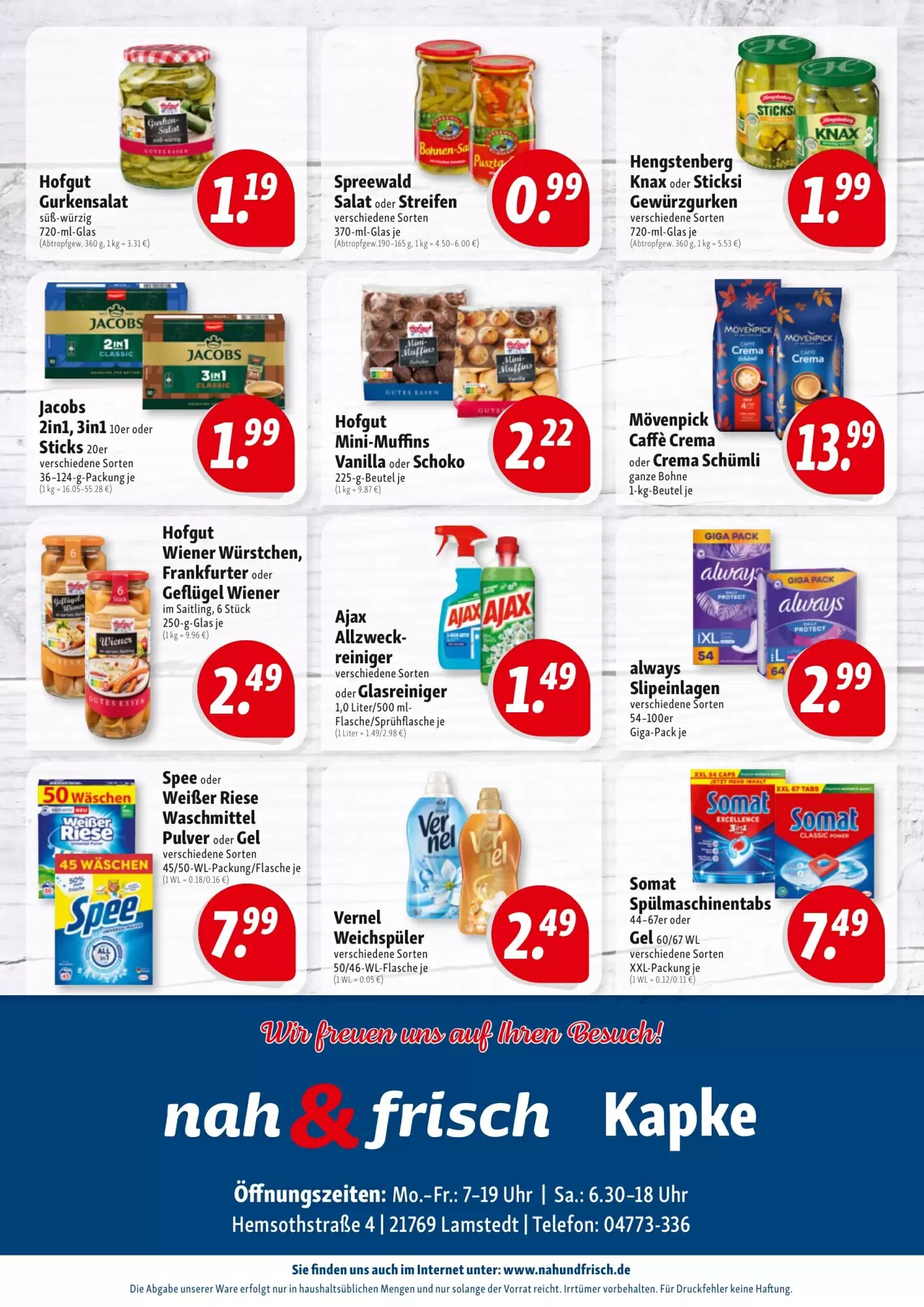 Nah & Frisch Prospekt (ab 29.06.2026) zum Blättern - Seite 12