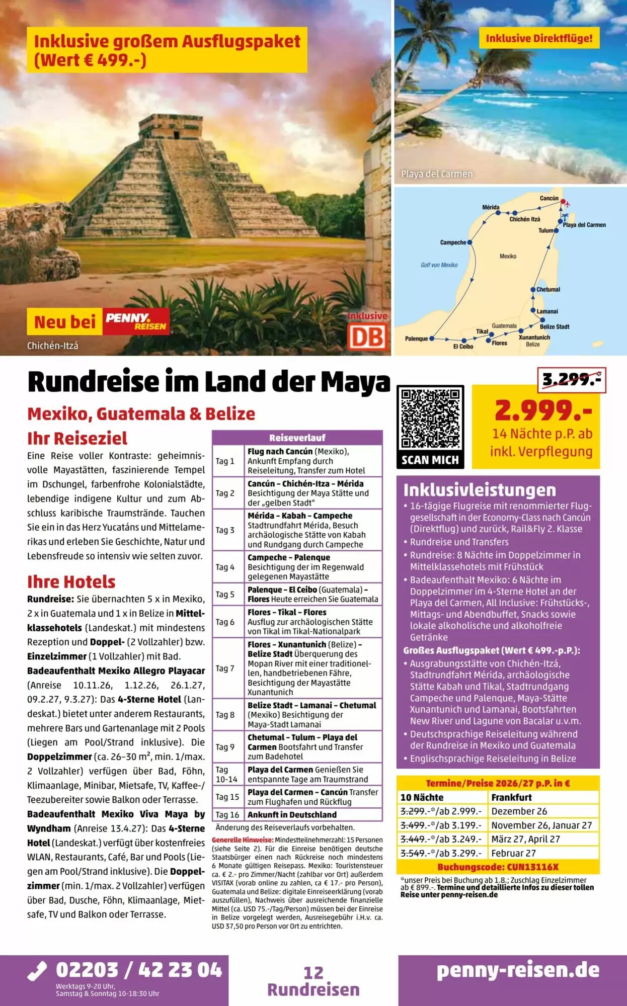 Penny Reisen Prospekt (ab 01.07.2026) zum Blättern - Seite 12