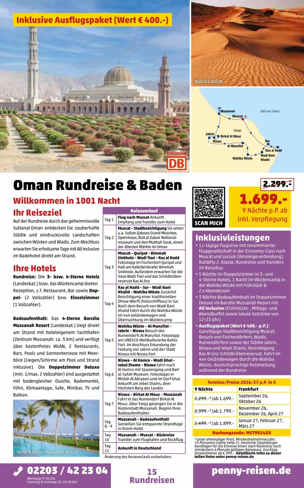 Penny Reisen Prospekt (ab 01.07.2026) zum Blättern - Seite 15