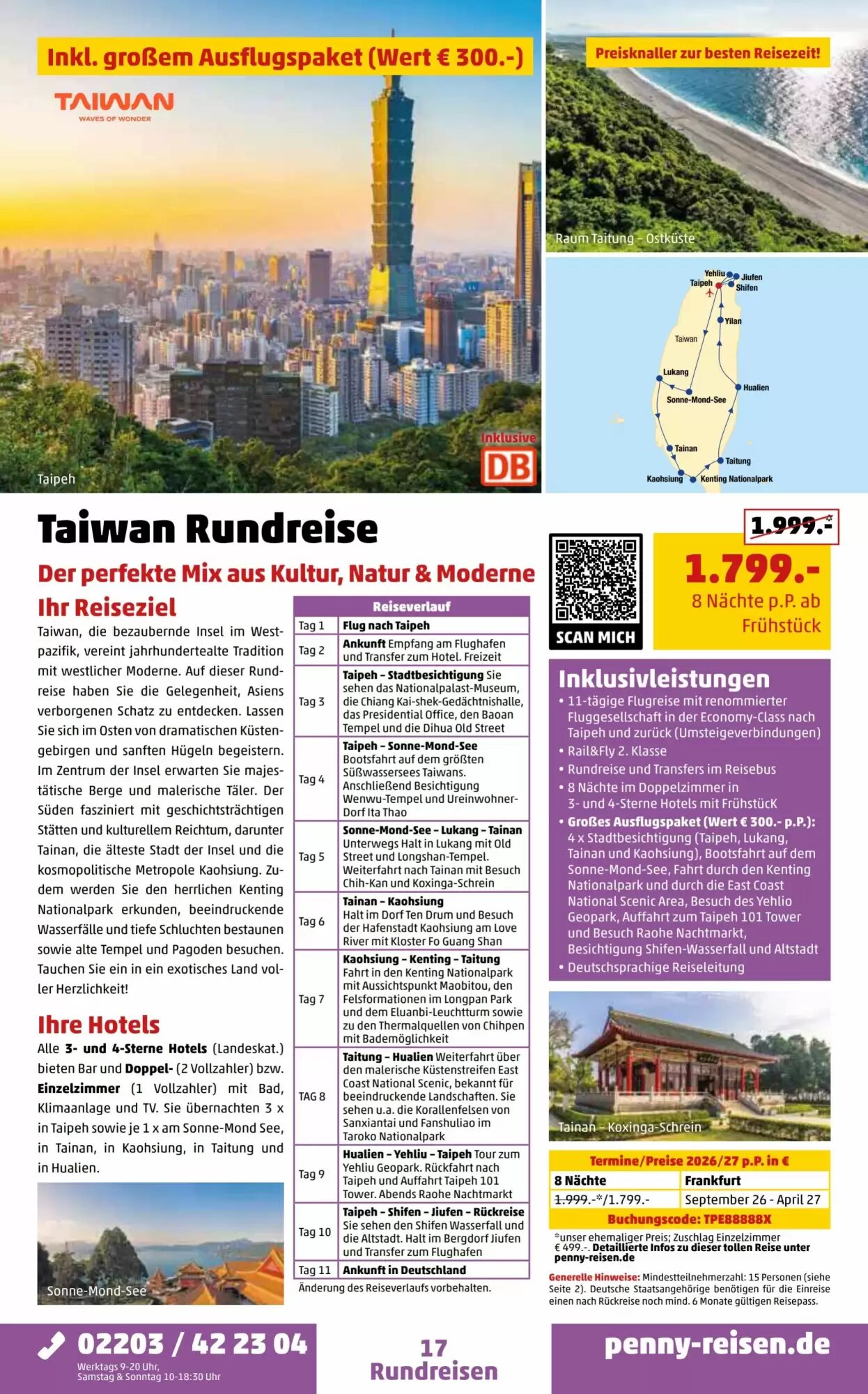 Penny Reisen Prospekt (ab 01.07.2026) zum Blättern - Seite 17