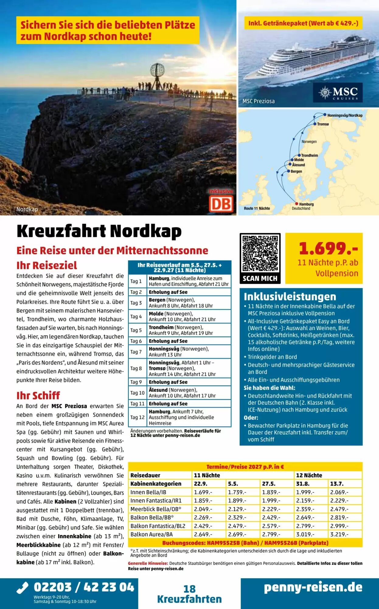 Penny Reisen Prospekt (ab 01.07.2026) zum Blättern - Seite 18