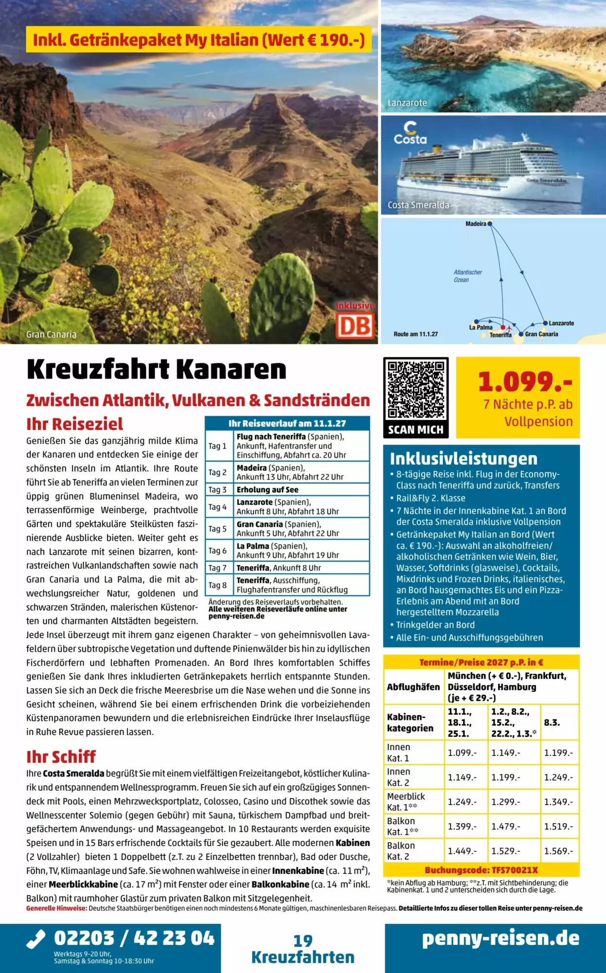 Penny Reisen Prospekt (ab 01.07.2026) zum Blättern - Seite 19