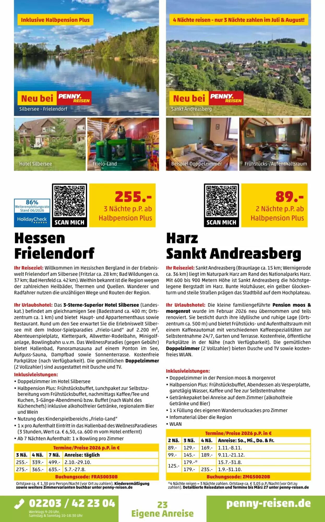Penny Reisen Prospekt (ab 01.07.2026) zum Blättern - Seite 23