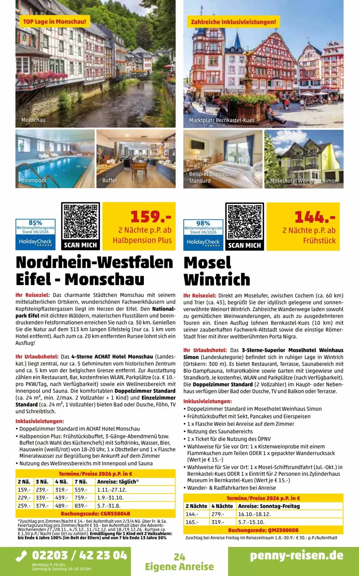 Penny Reisen Prospekt (ab 01.07.2026) zum Blättern - Seite 24