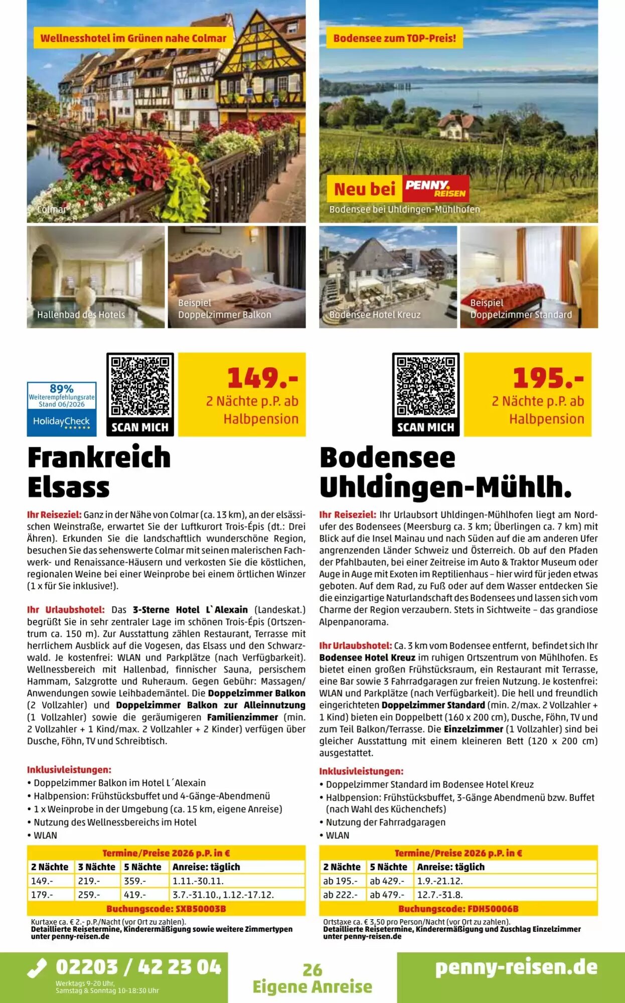 Penny Reisen Prospekt (ab 01.07.2026) zum Blättern - Seite 26