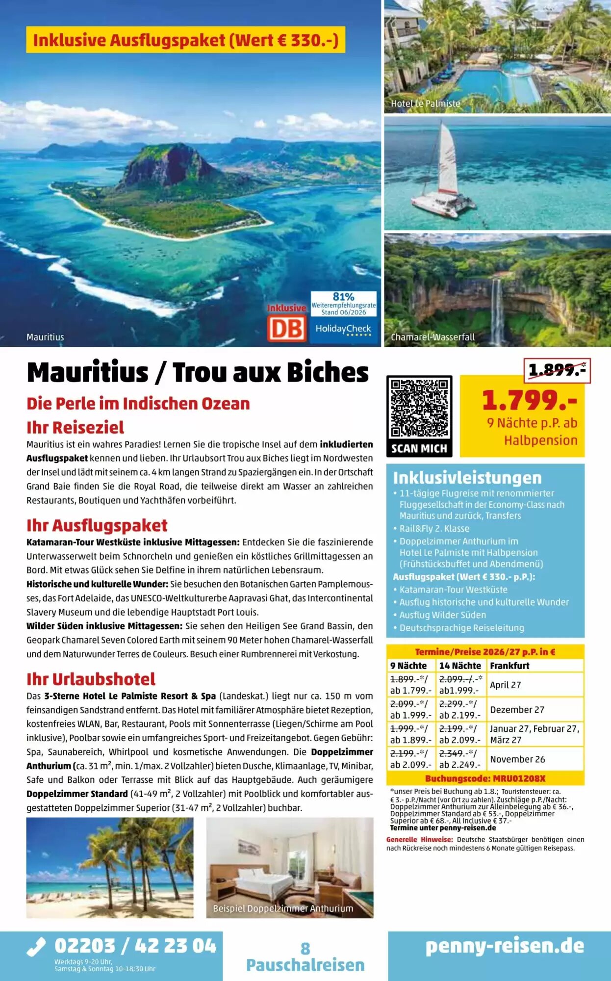 Penny Reisen Prospekt (ab 01.07.2026) zum Blättern - Seite 8