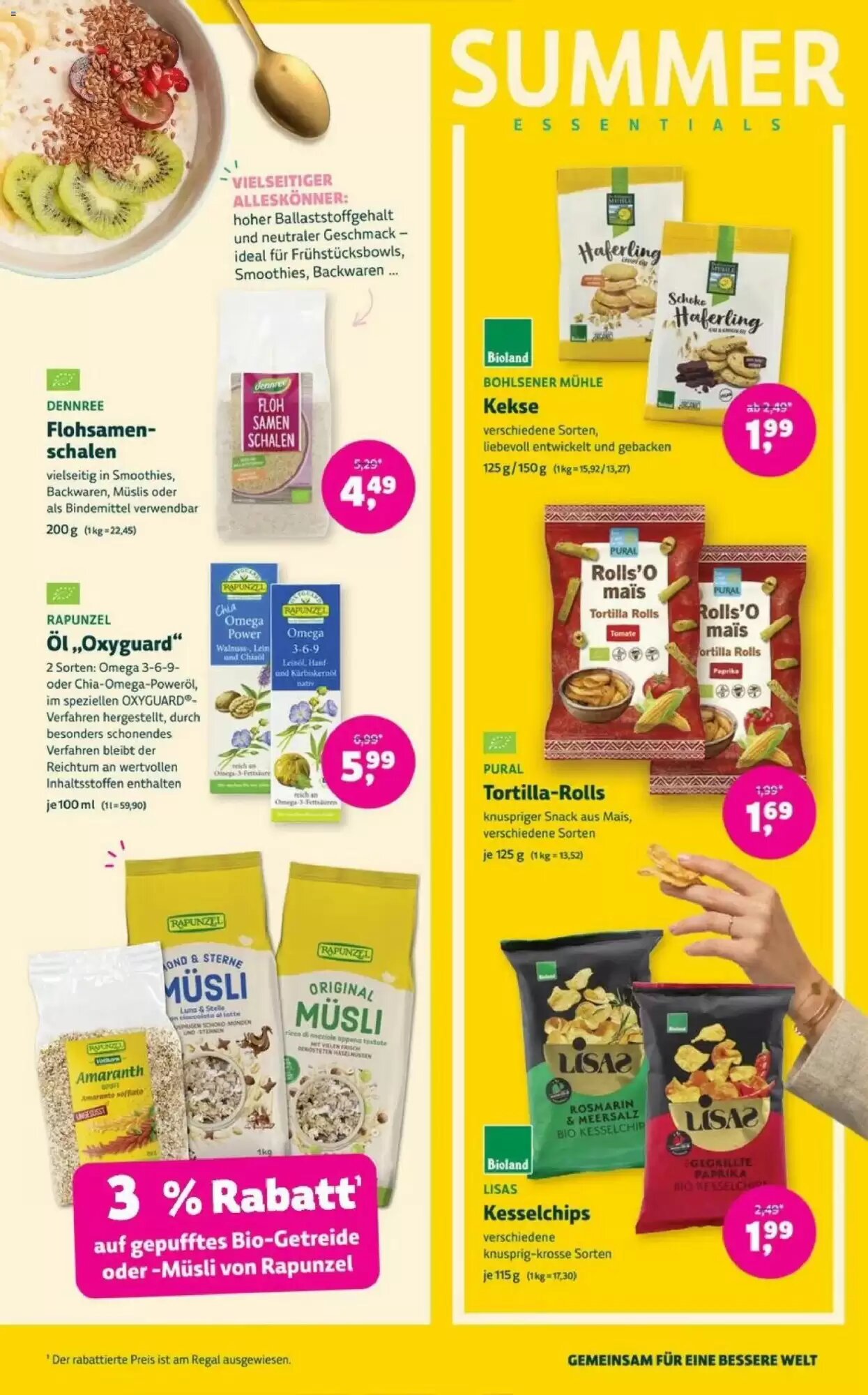 Denns BioMarkt Prospekt (ab 01.07.2026) zum Blättern - Seite 11