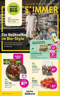 Denns BioMarkt Prospekt (ab 01.07.2026) zum Blättern