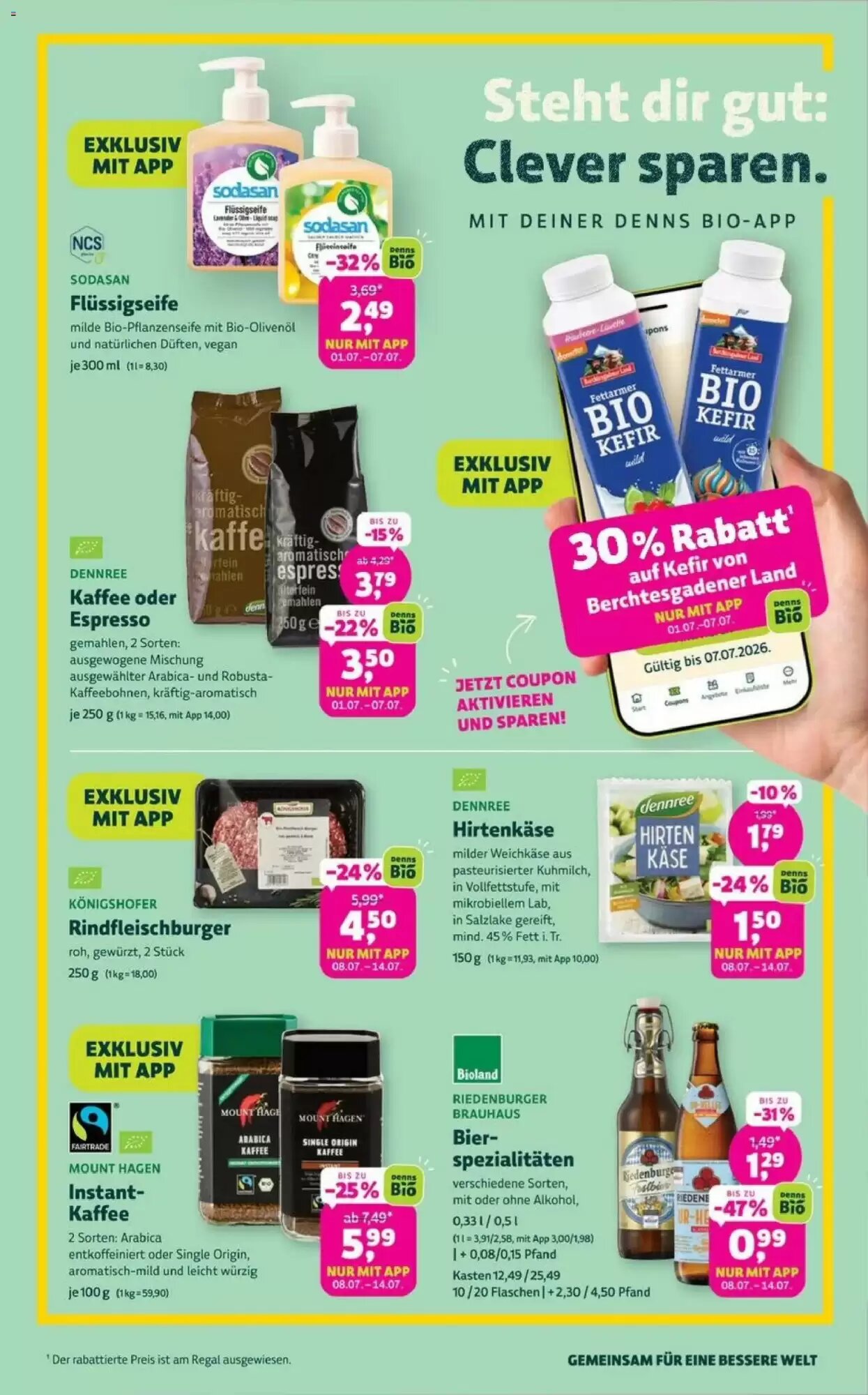 Denns BioMarkt Prospekt (ab 01.07.2026) zum Blättern - Seite 3