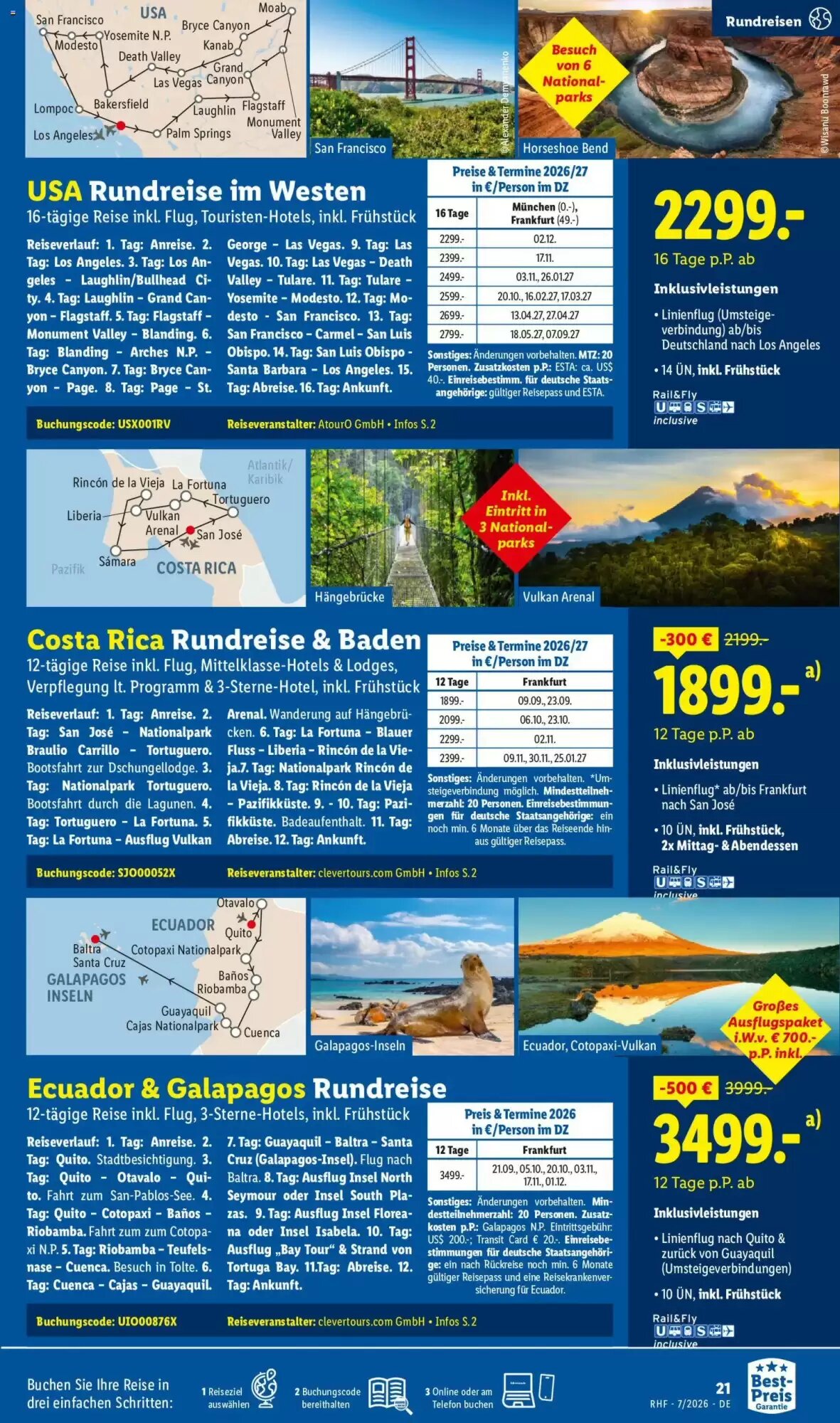 Lidl Reisen Prospekt (ab 01.07.2026) zum Blättern - Seite 21