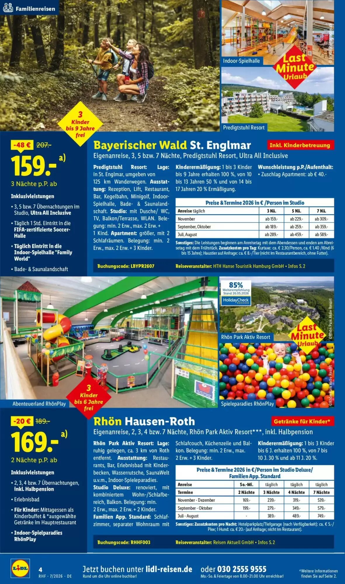 Lidl Reisen Prospekt (ab 01.07.2026) zum Blättern - Seite 4