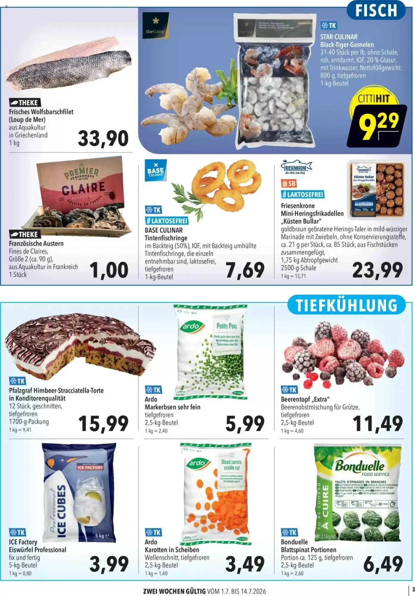 CITTI Markt Prospekt (ab 01.07.2026) zum Blättern - Seite 3