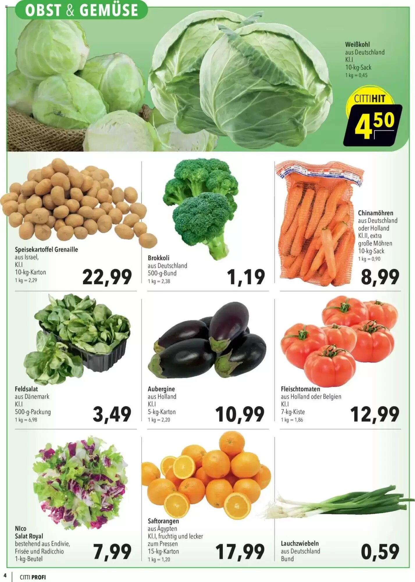 CITTI Markt Prospekt (ab 01.07.2026) zum Blättern - Seite 4