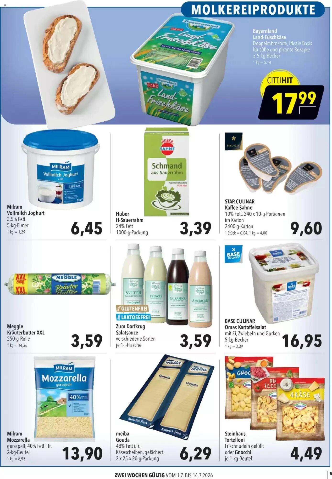 CITTI Markt Prospekt (ab 01.07.2026) zum Blättern - Seite 5