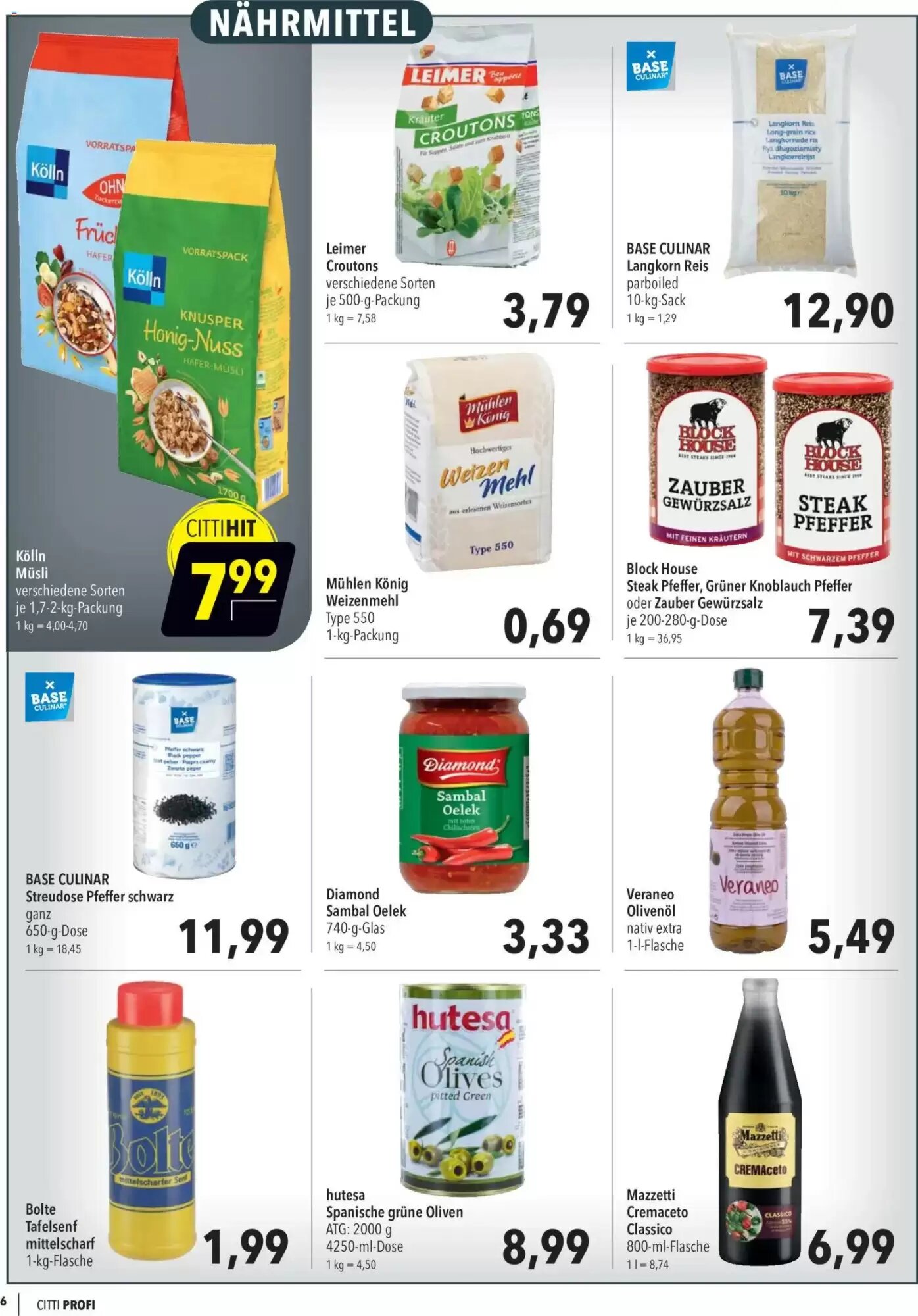 CITTI Markt Prospekt (ab 01.07.2026) zum Blättern - Seite 6
