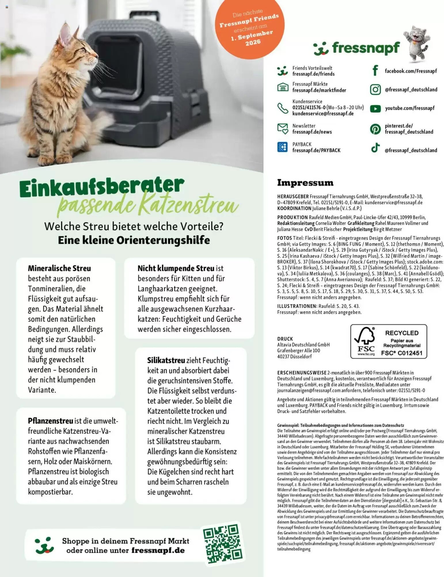 Fressnapf Prospekt (ab 01.07.2026) zum Blättern - Seite 54
