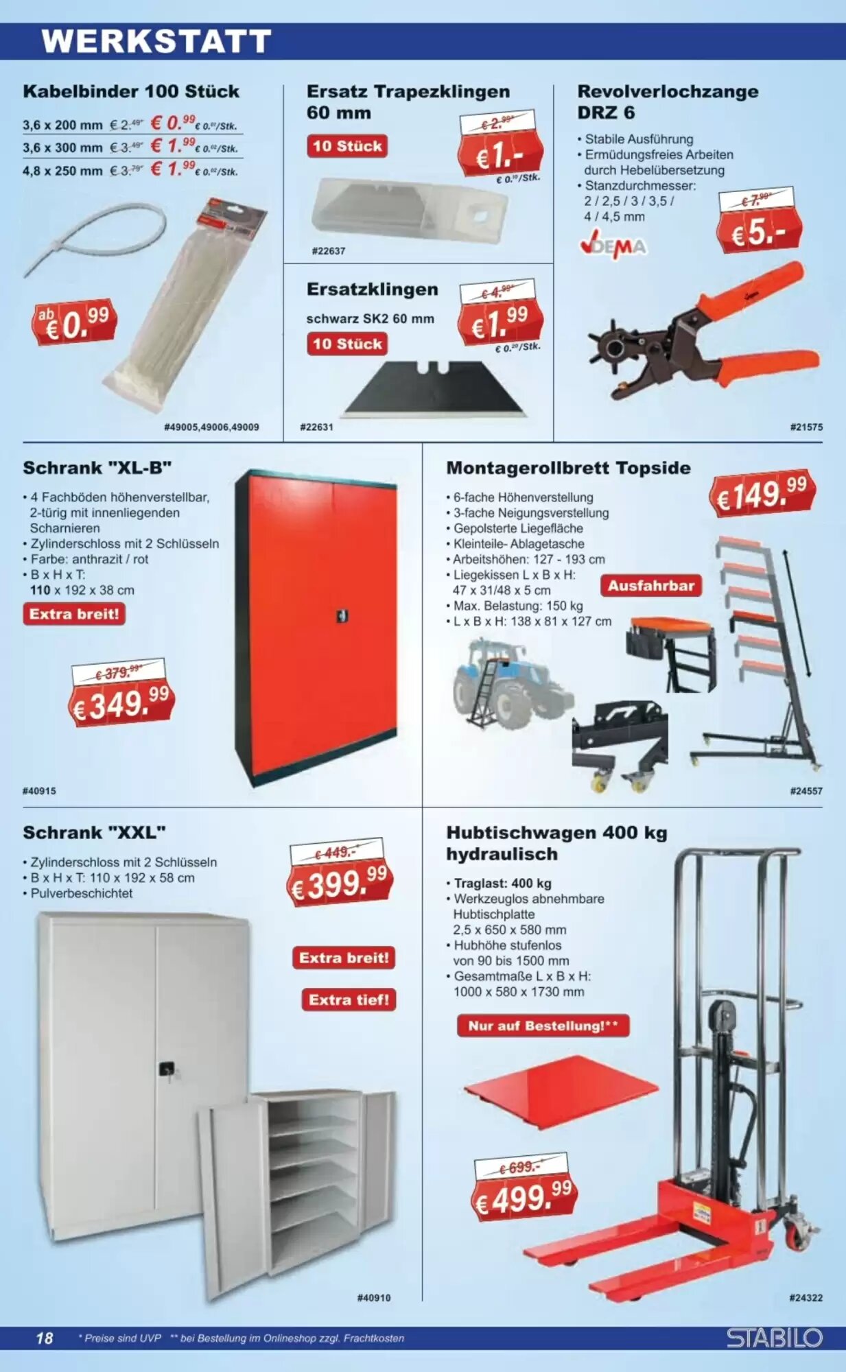 Stabilo Fachmarkt Prospekt (ab 01.07.2026) zum Blättern - Seite 18
