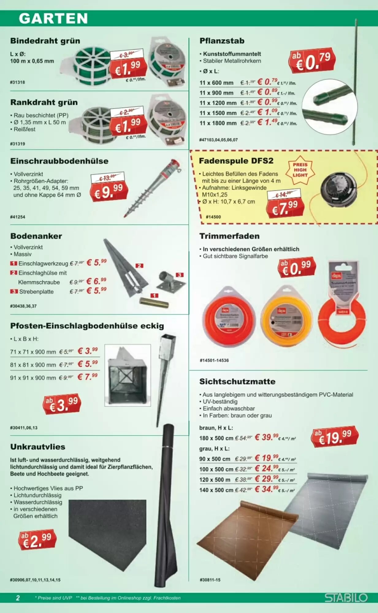 Stabilo Fachmarkt Prospekt (ab 01.07.2026) zum Blättern - Seite 2