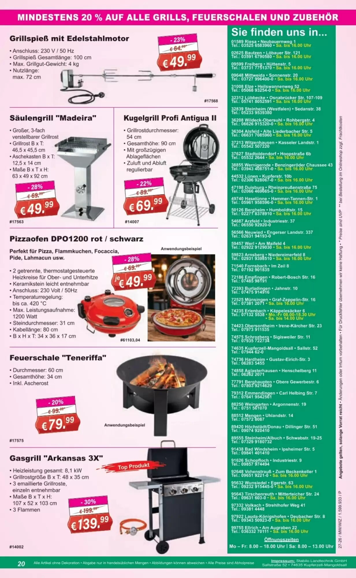 Stabilo Fachmarkt Prospekt (ab 01.07.2026) zum Blättern - Seite 20