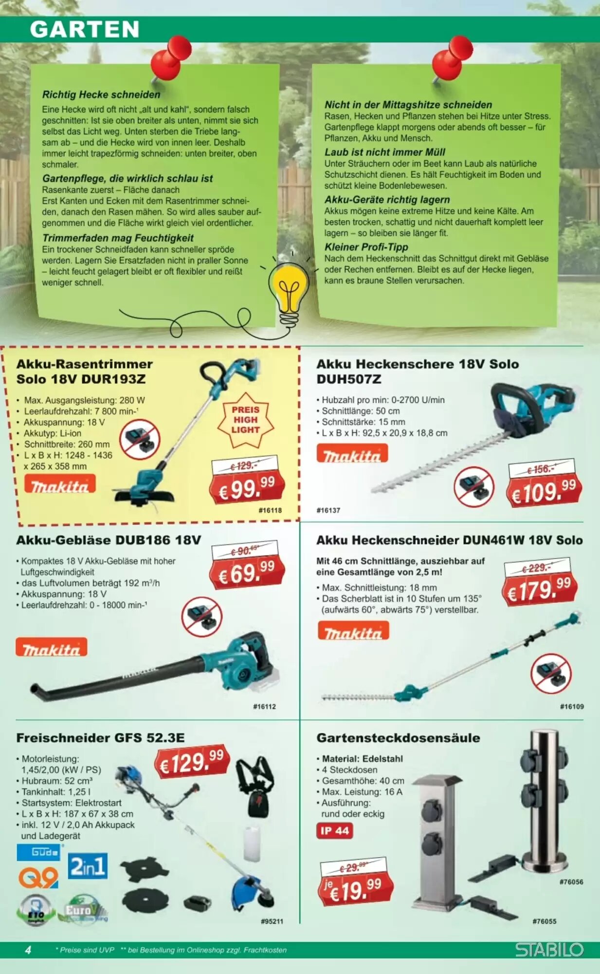Stabilo Fachmarkt Prospekt (ab 01.07.2026) zum Blättern - Seite 4