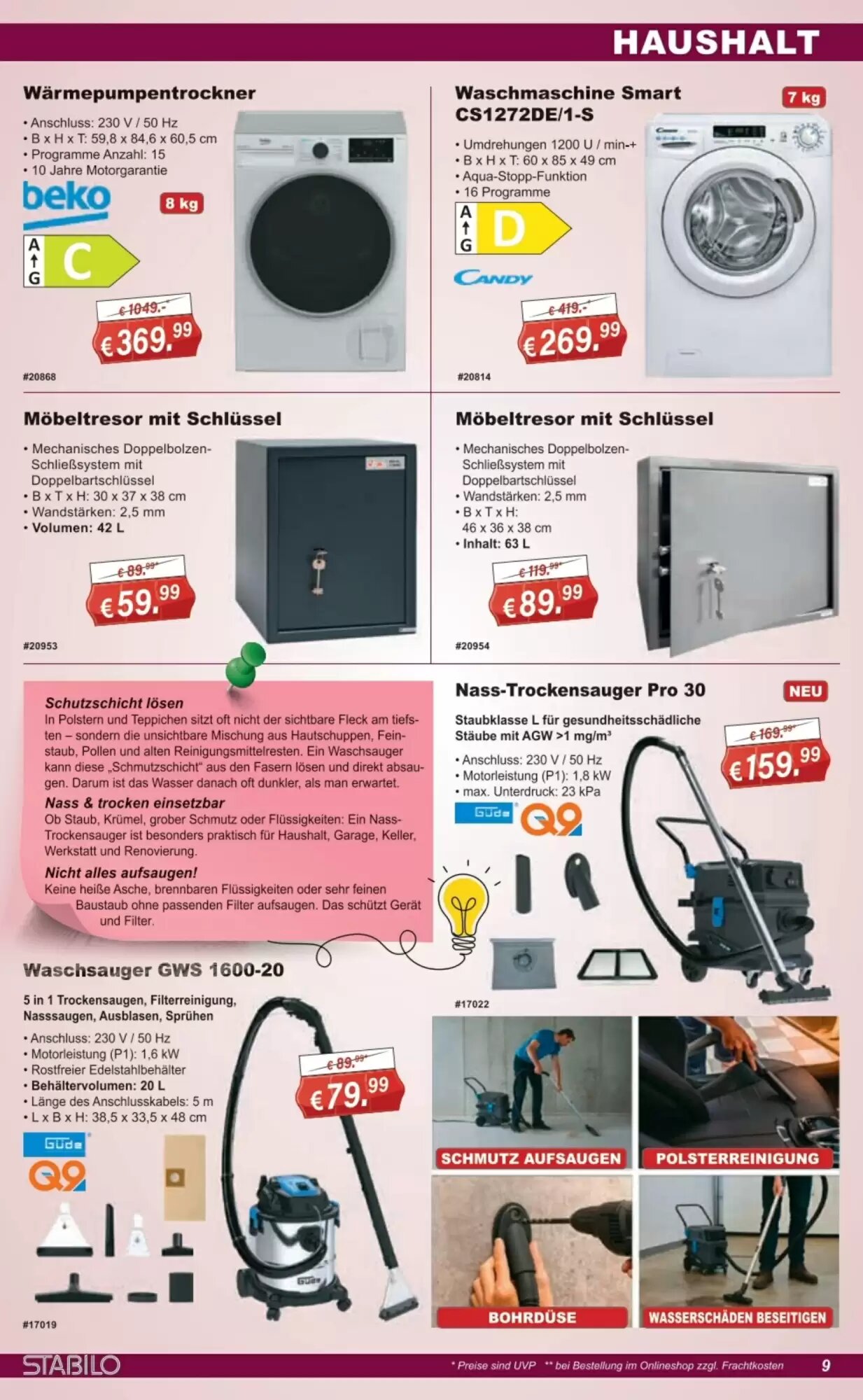 Stabilo Fachmarkt Prospekt (ab 01.07.2026) zum Blättern - Seite 9