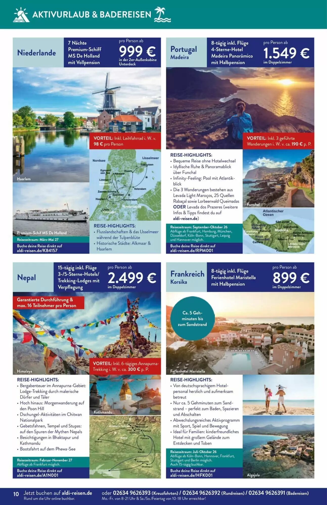 Aldi Süd Reisen Prospekt (ab 01.07.2026) zum Blättern - Seite 10