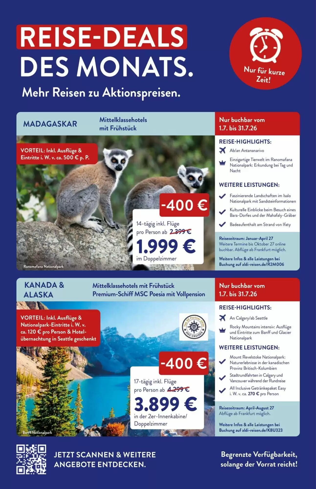 ALDI Nord Reisen Prospekt (ab 01.07.2026) zum Blättern - Seite 3