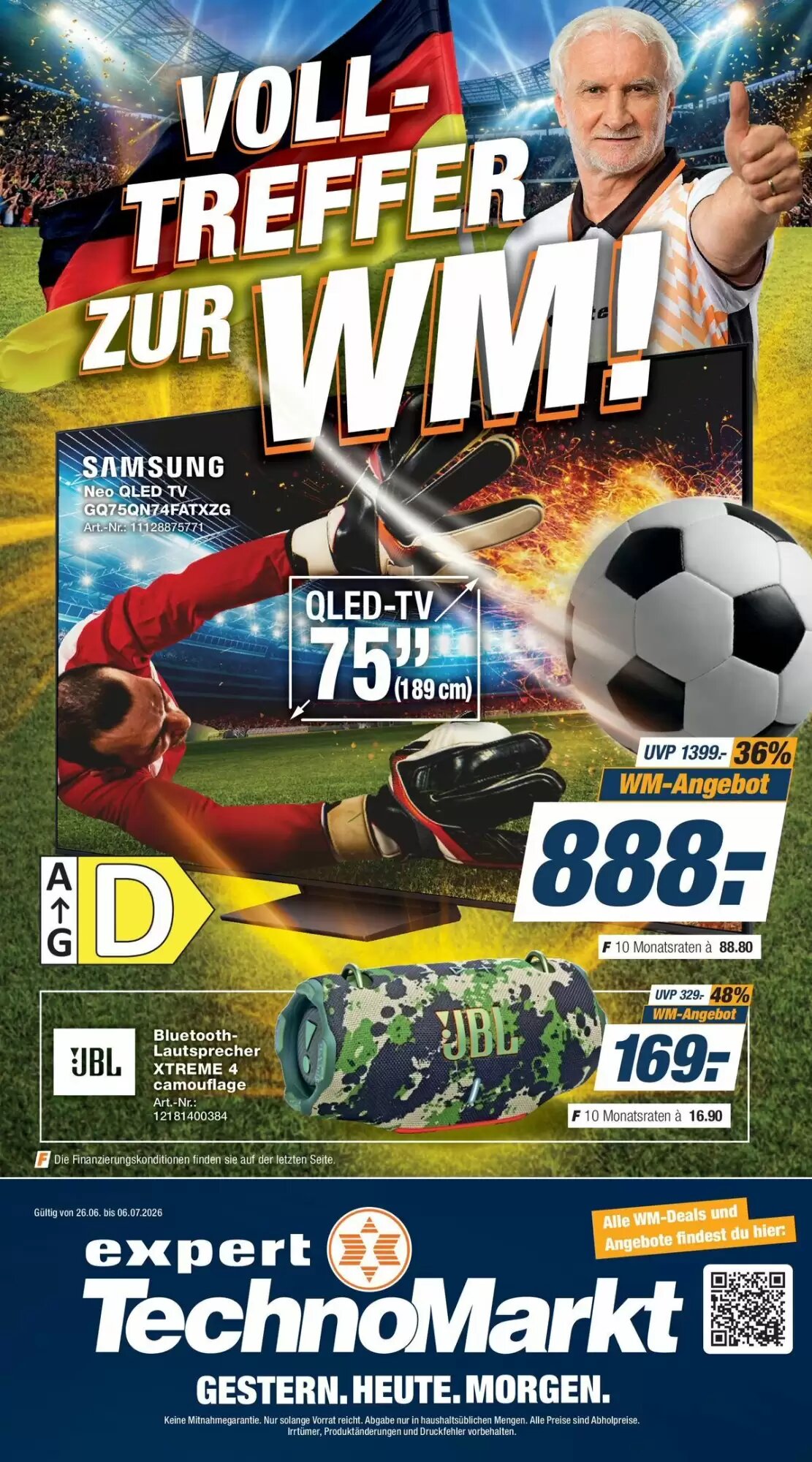 Expert Technomarkt Prospekt (ab 01.07.2026) zum Blättern - Seite 1