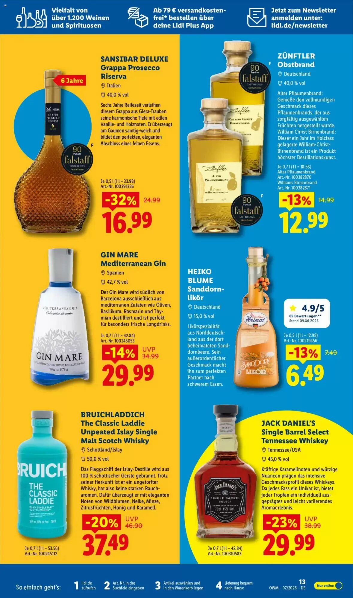 Lidl Prospekt (ab 01.07.2026) zum Blättern - Seite 13