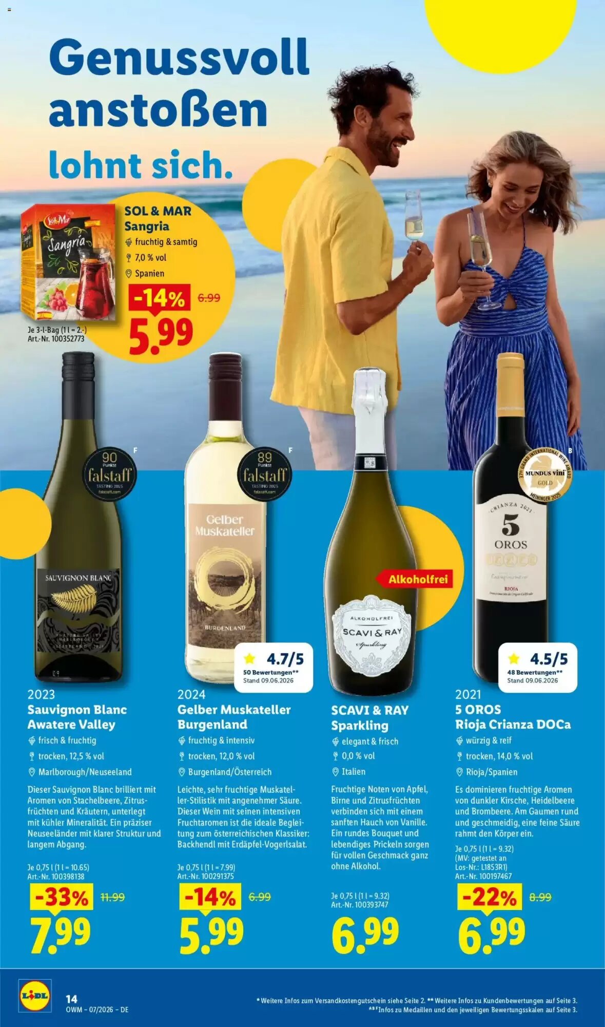Lidl Prospekt (ab 01.07.2026) zum Blättern - Seite 14