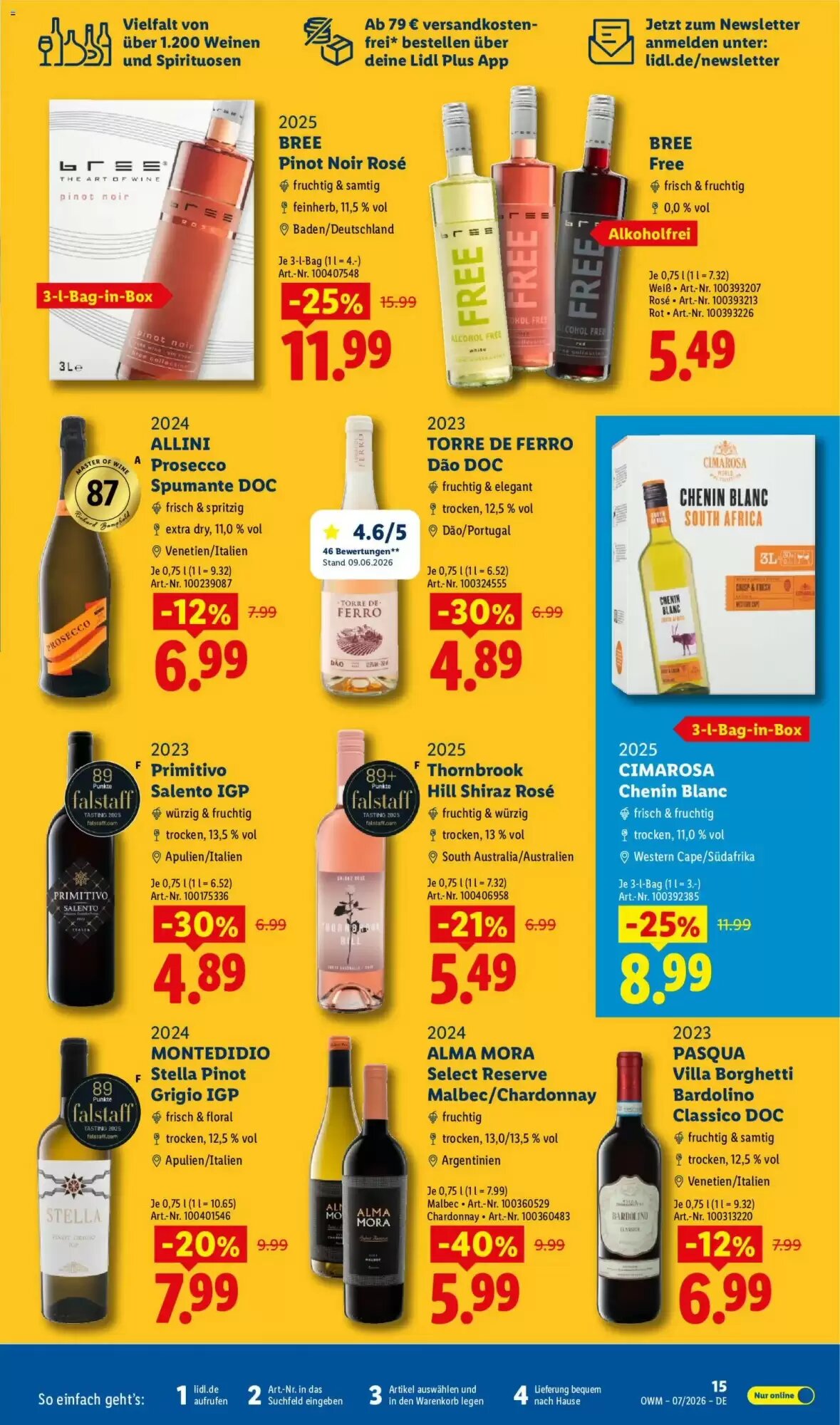 Lidl Prospekt (ab 01.07.2026) zum Blättern - Seite 15