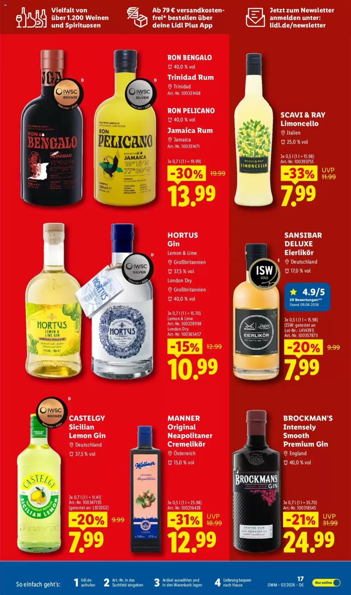 Lidl Prospekt (ab 01.07.2026) zum Blättern - Seite 17