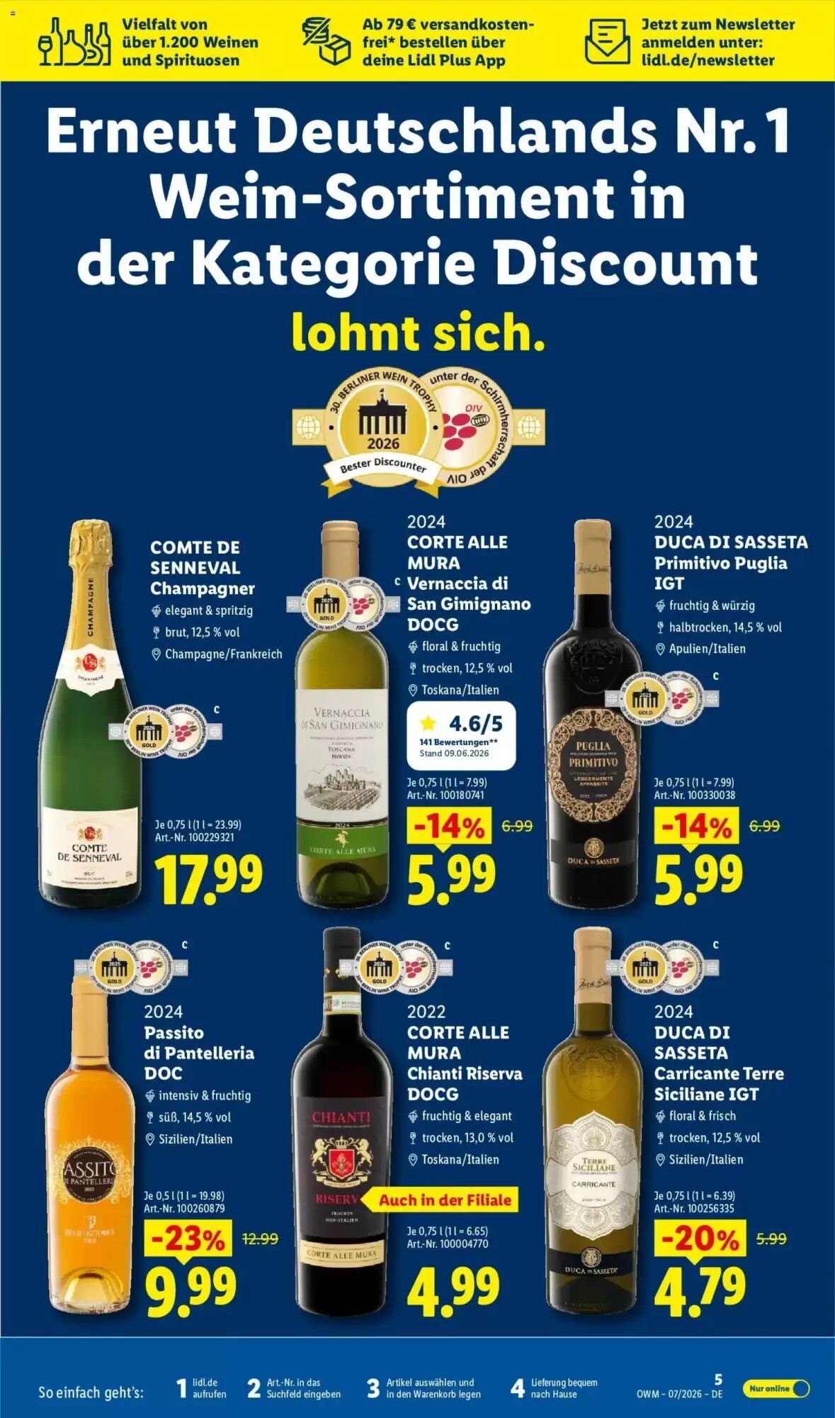 Lidl Prospekt (ab 01.07.2026) zum Blättern - Seite 5