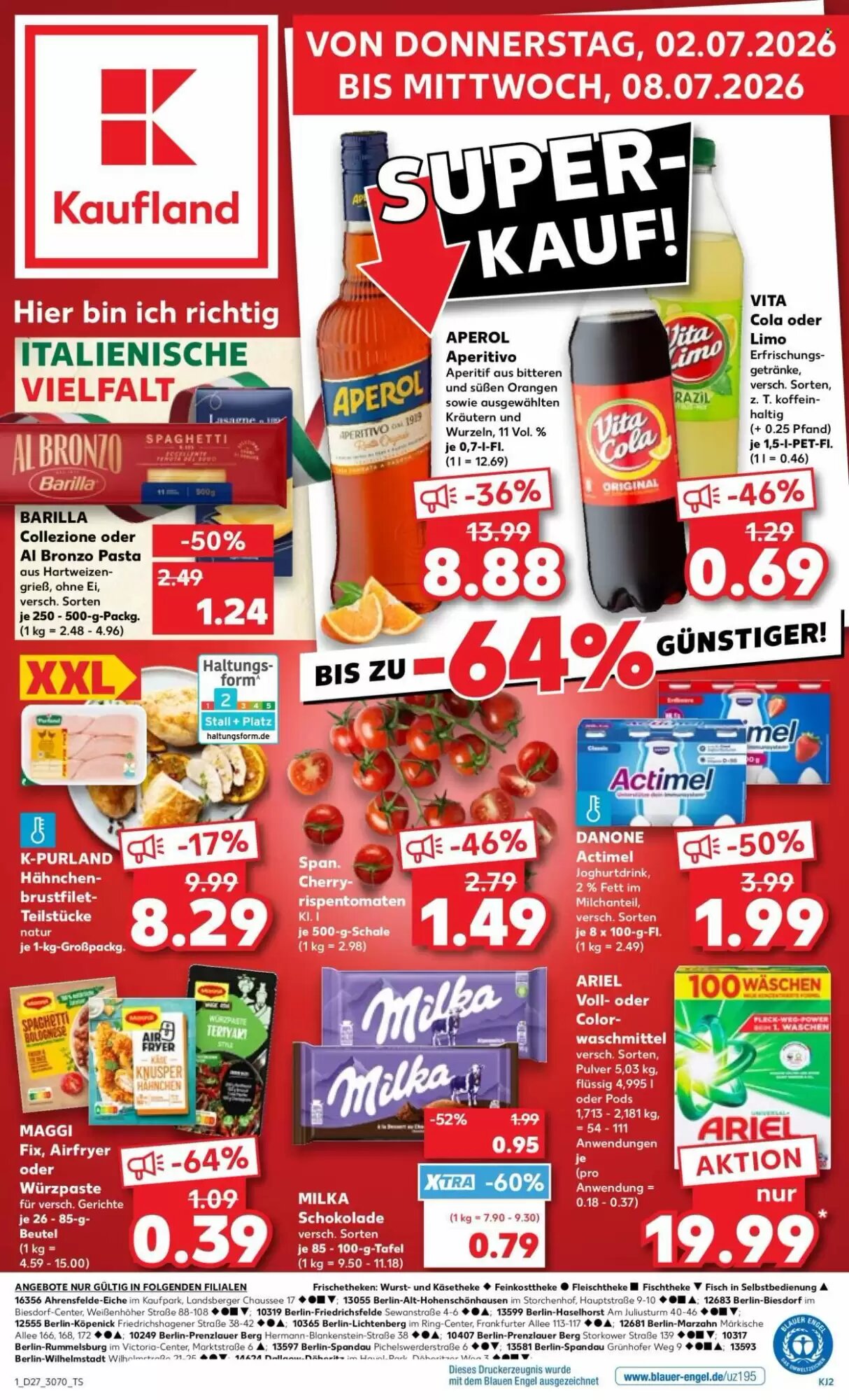 Kaufland Prospekt (ab 02.07.2026) zum Blättern - Seite 1