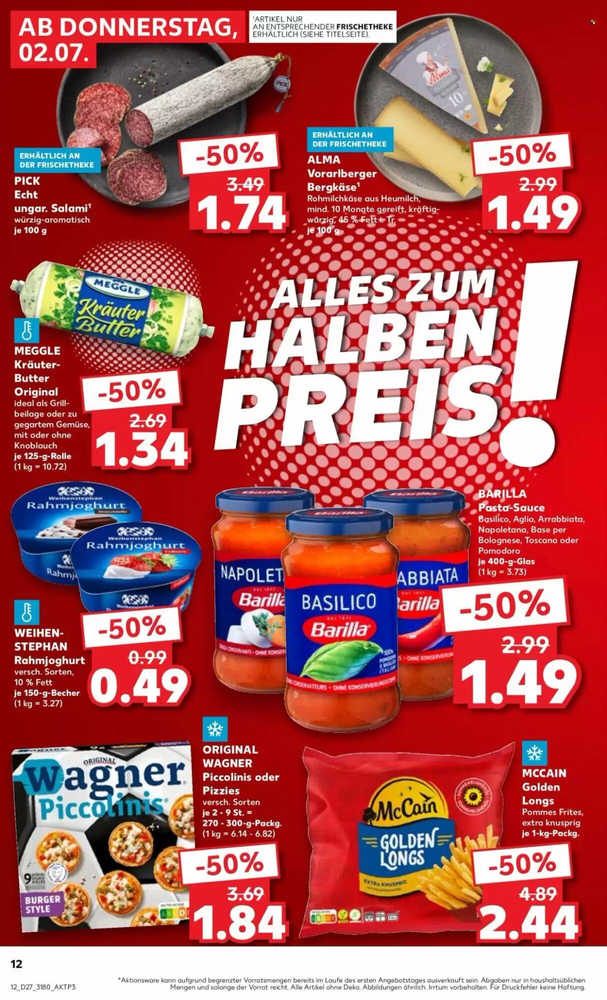 Kaufland Prospekt (ab 02.07.2026) zum Blättern - Seite 12