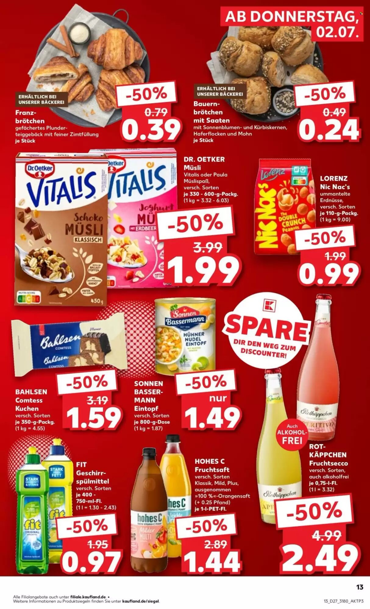 Kaufland Prospekt (ab 02.07.2026) zum Blättern - Seite 13