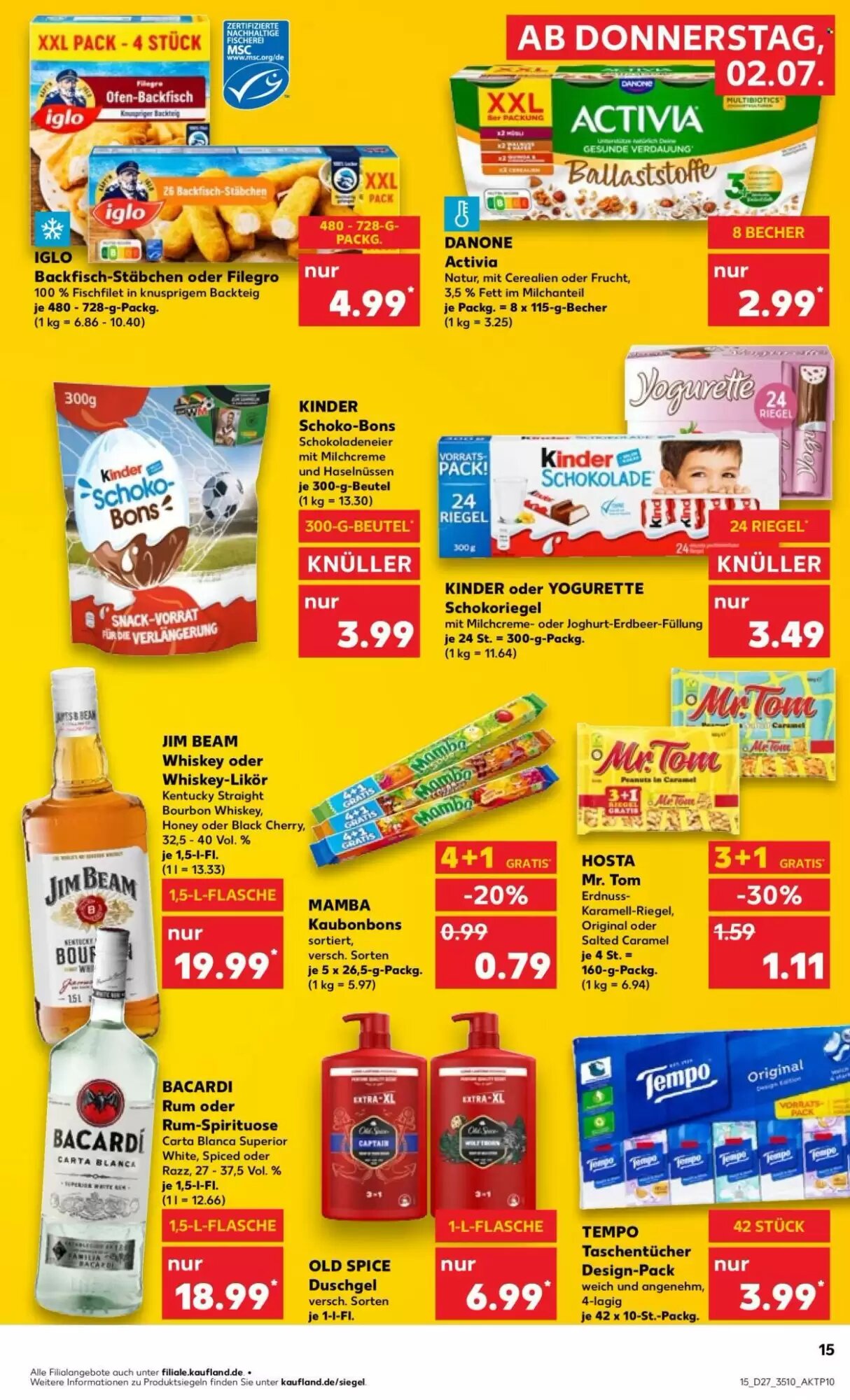 Kaufland Prospekt (ab 02.07.2026) zum Blättern - Seite 15
