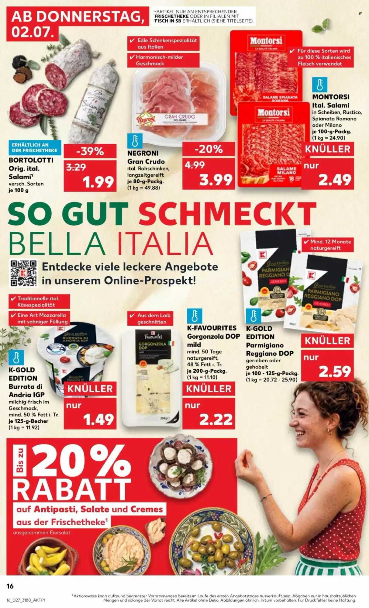 Kaufland Prospekt (ab 02.07.2026) zum Blättern - Seite 16