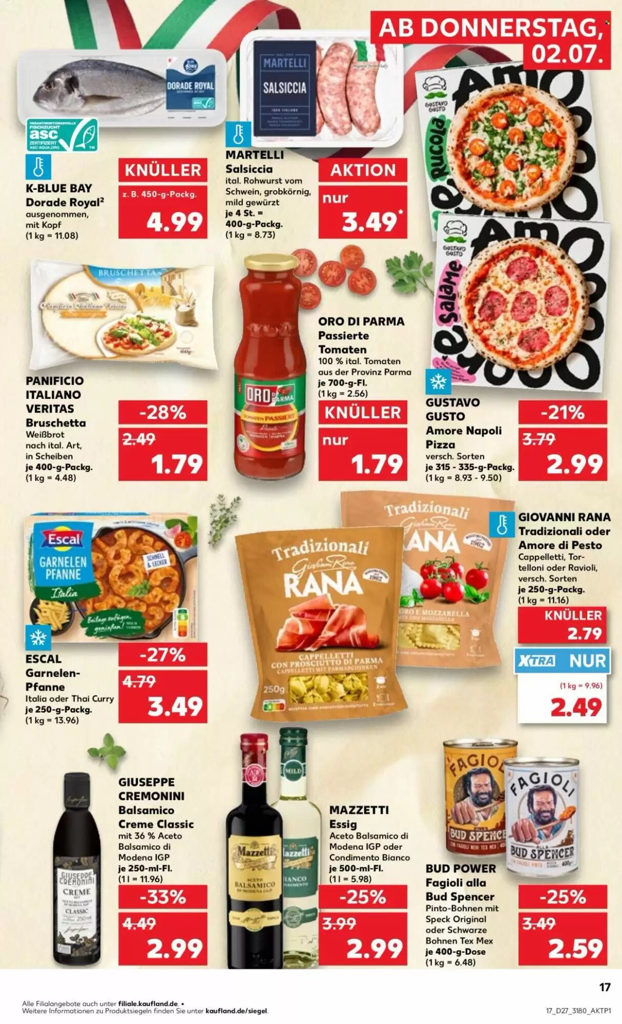 Kaufland Prospekt (ab 02.07.2026) zum Blättern - Seite 17