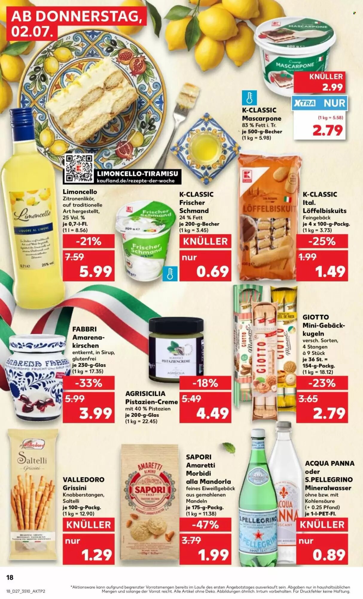 Kaufland Prospekt (ab 02.07.2026) zum Blättern - Seite 18