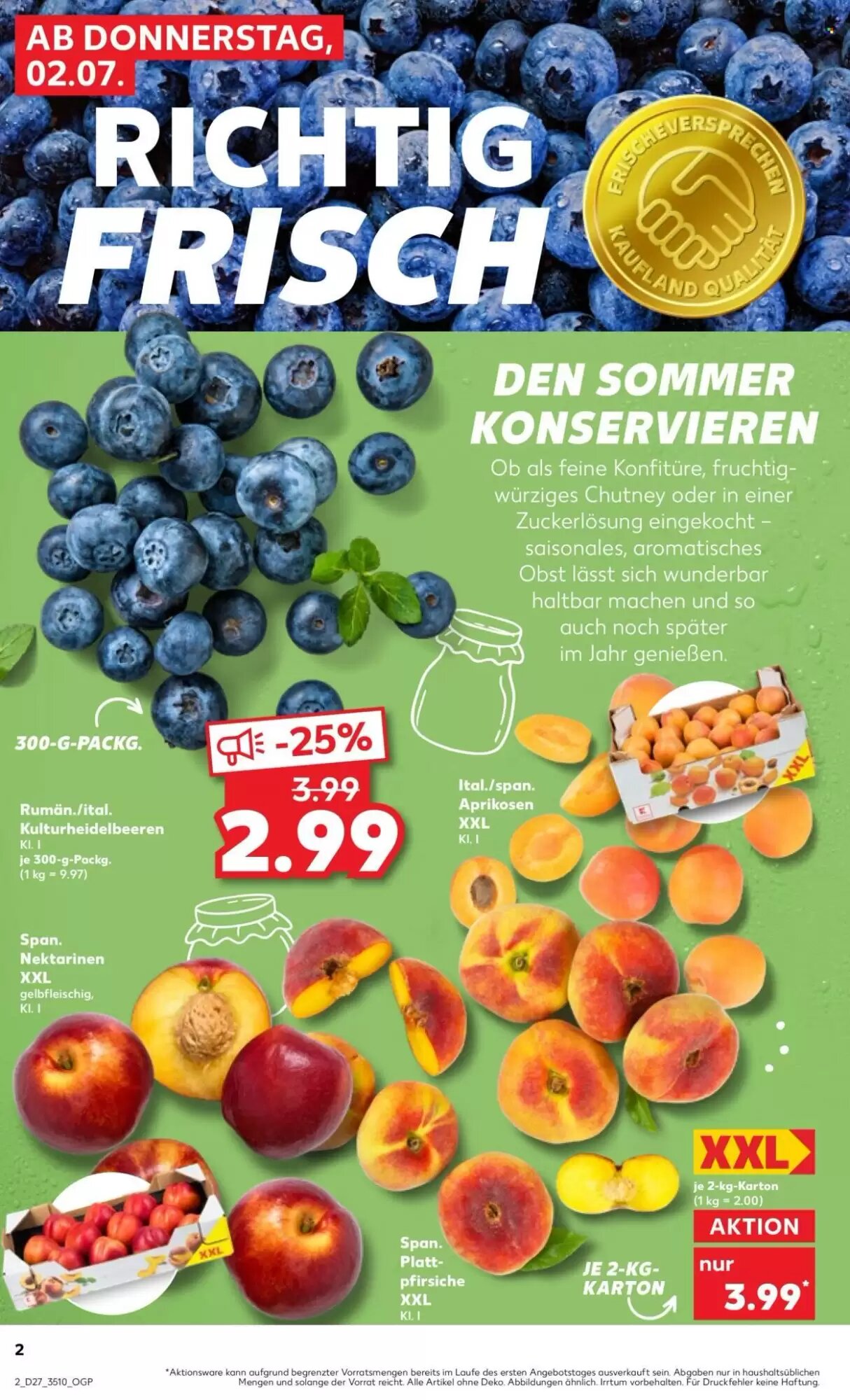 Kaufland Prospekt (ab 02.07.2026) zum Blättern - Seite 2