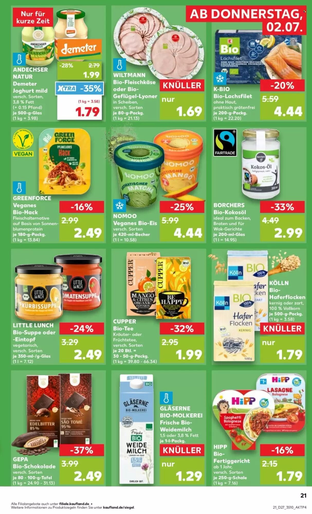 Kaufland Prospekt (ab 02.07.2026) zum Blättern - Seite 21